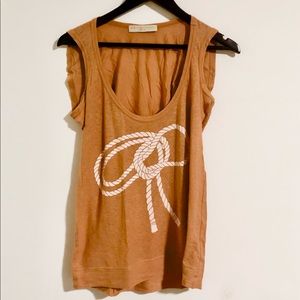 Stella McCartney nautical rope sleeveless top S